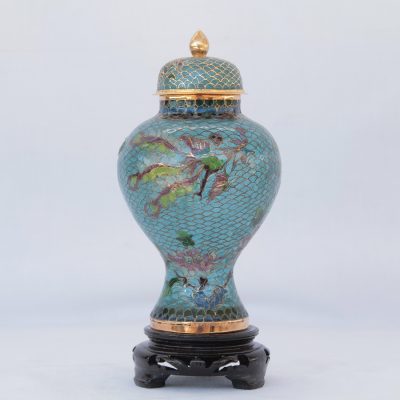 Ποτίς Διάφανο Σιέλ cloisonne