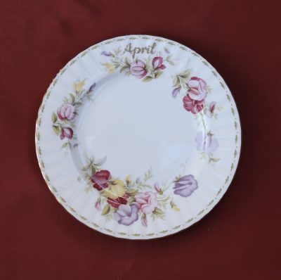 Royal Albert Flower of the month πιάτο 20cm Απρίλιος - Image 2