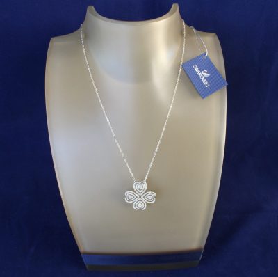 Κολιέ Carol κόσμημα Swarovski από επιροδιομένο μέταλλο - Image 2