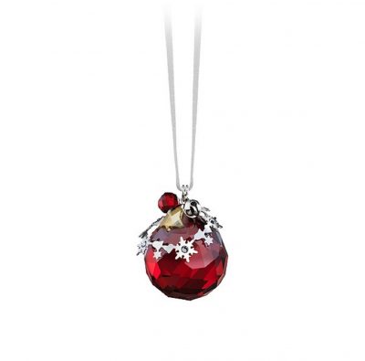 Κόκκινο Χριστουγεννιάτικο Στολίδι Christmas Ornament Swarovski