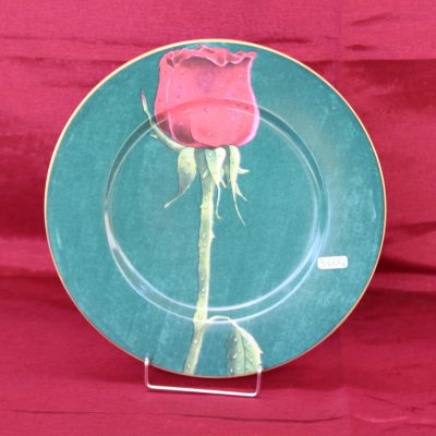 Πιάτο HENRIETTE κόκκινο τριαντάφυλλο