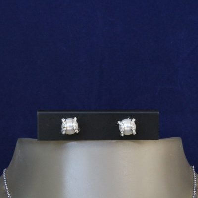 Σετ  Κολιέ-Σκουλαρίκια Nude κρύσταλλο Swarovski - Image 3