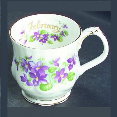 Κούπα ροφήματος Φεβρουάριος Flower of the month  Royal Albert - Image 2