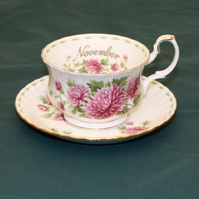 Royal Albert Flower of the month φλιτζάνι πρωινού Νοέμβριος