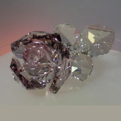 Ανθισμένο τριαντάφυλλο Swarovski Crystal Nature