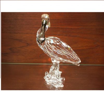 Πουλί χουλιαρομύτα Swarovski Silver Crystal - Image 2