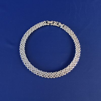 Κολλιέ Diamanta διακοσμημένο με κρύσταλλο Swarovski