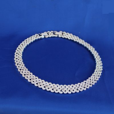Κολλιέ Diamanta διακοσμημένο με κρύσταλλο Swarovski - Image 2