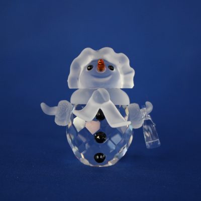 Κυρία Χιονάνθρωπος Swarovski silver crystal (Snow woman)