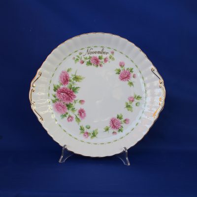 Πιατέλα κέικ Νοέμβριος Royal Albert Flower of the month