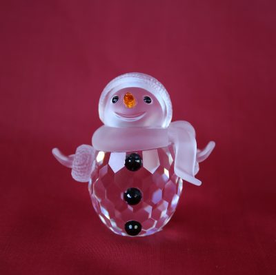 Κρυστάλλινος Χιονάνθρωπος  Swarovski silver crystal - Image 2