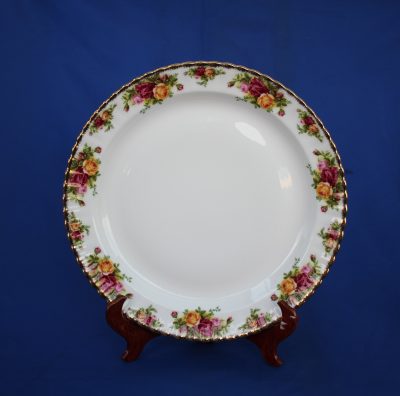 Πιατέλα Στρογγυλή  από πορσελάνη Old Country Roses Royal Albert - Image 2