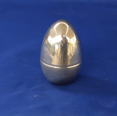 Ασημένιο κουτάκι σε σχήμα Αυγού Ελληνικό Ασήμι