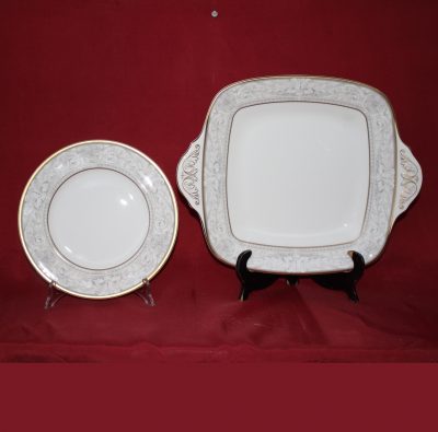 Πιατέλα πάστας & 6 πιάτα Naples Royal Albert (Σετ 7 τεμ.) - Image 2