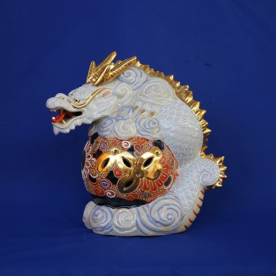 Δράκος ιερό σύμβολο Ιαπωνίας από Πορσελάνη Kutani