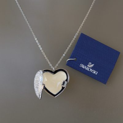 Κολιέ Nostalgia Heart κόσμημα Swarovski - Image 2