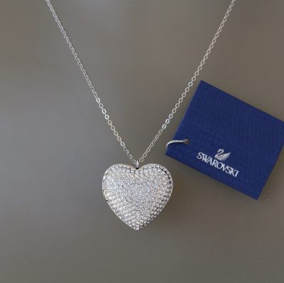 Κολιέ Nostalgia Heart κόσμημα Swarovski - Image 3