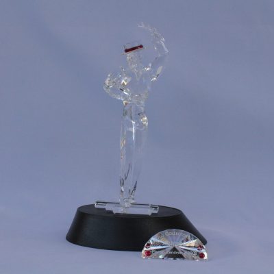 ΑΝΤΟΝΙΟ(χορευτής) Swarovski με Πλακέτα και Βάση  SCS 2003 - Image 2