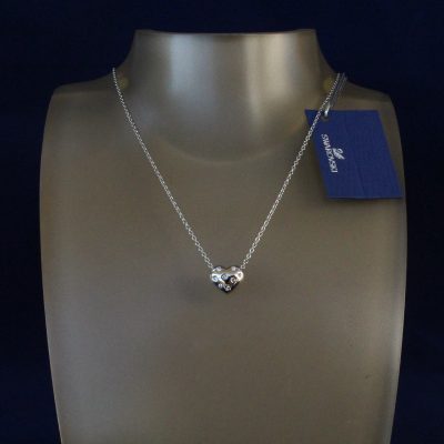 Κολιέ HEART DOUBLE FACE κόσμημα Swarovski Κωδικός 1 809 006 - Image 2