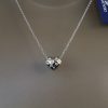 Κολιέ HEART DOUBLE FACE κόσμημα Swarovski Κωδικός 1 809 006 - Image 3