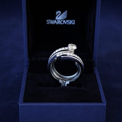 Σετ 2 Δαχτυλίδια RADIANCE κόσμημα Swarovski ΠΡΟΣΦΟΡΑ - Image 2