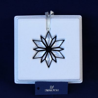 Στολίδι Χριστουγέννων Silver Star Swarovski