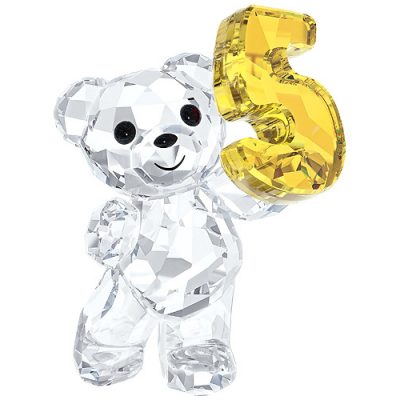 kris Bear 'Number Five' 5 Swarovski characters