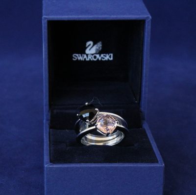 Δαχτυλίδια σετ2 LEA (VROS-JET) Swarovski ΠΡΟΣΦΟΡΑ - Image 2