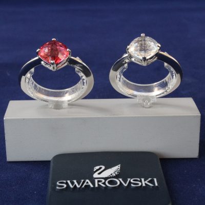 Δαχτυλίδια σετ 2 LEA(CRY-INPI) Swarovski