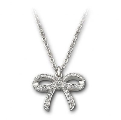 Κολλιέ Bow χαριτωμένο κόσμημα Swarovski Κωδικός 1 039 111 - Image 2