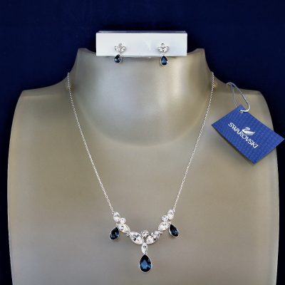 Σετ Κολιέ και Σκουλαρίκια Blues Swarovski Κωδικός 5 076 892 - Image 2