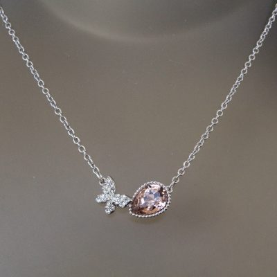 Σετ Κολιέ και Σκουλαρίκια CINDERELLA κόσμημα Swarovski - Image 2