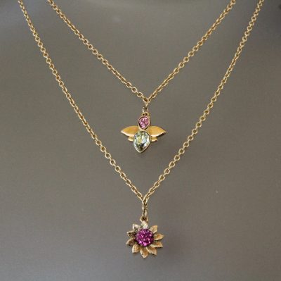 Κολιέ Bloom κόσμημα Swarovski