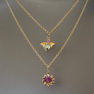 Κολιέ Bloom κόσμημα Swarovski