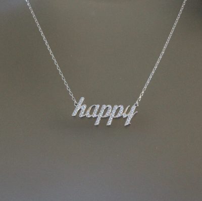 Κολιέ Happy κομψό κόσμημα Swarovski