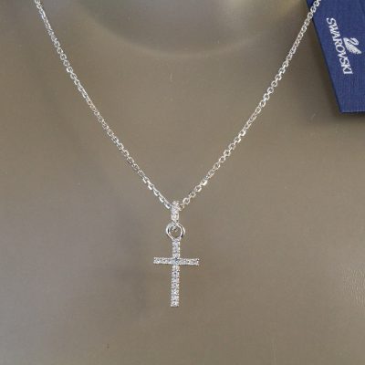 Κολιέ Mini Cross κόσμημα Swarovski Κωδικός 956 722 - Image 2