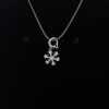 Snowflake Charm [μικρή νιφάδα] κόσμημα Swarovski - Image 3
