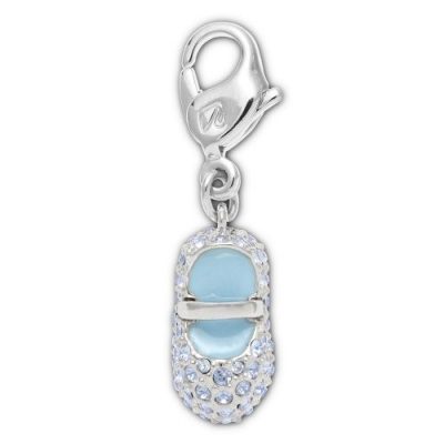 Blue Baby Shoe Charm Swarovski κωδικός 1 109 763 - Image 5