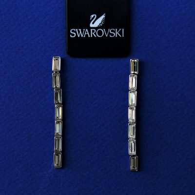Σκουλαρίκια  PIERCED EARINGS LONG κόσμημα Swarovski - Image 3