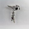 Καρφίτσα παγώνι PEACOCK κόσμημα Swarovski - Image 3