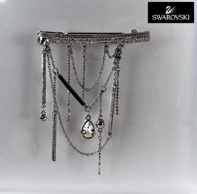 Τσιμπιδάκι Clip BLANCHE HAIR CLIP κόσμημα Swarovski - Image 2