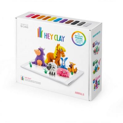 Κατασκευές με πηλό HEY CLAY ANIMALS Κωδικός 440002