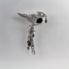 Καρφίτσα παγώνι PEACOCK κόσμημα Swarovski - Image 2