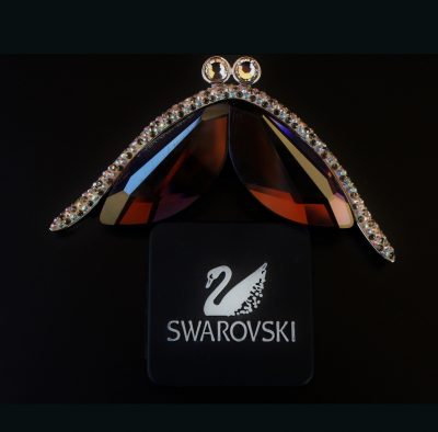 Καρφίτσα πεταλούδα DANAE κόσμημα Swarovski - Image 2