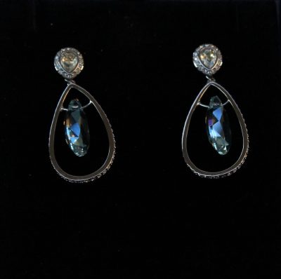 Σκουλαρίκια PHOEBY κόσμημα Swarovski - Image 2
