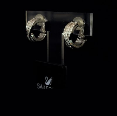 Σκουλαρίκια κλιπ EDITH κόσμημα Swarovski κωδικός 1 075 335