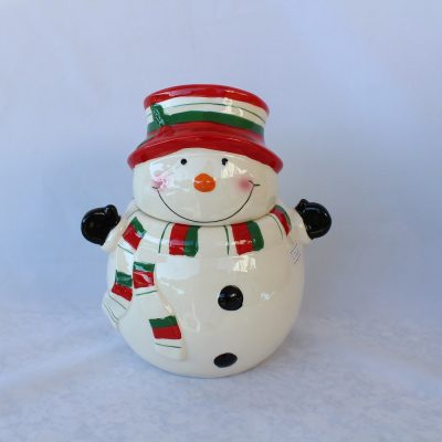 Χιονάνθρωπος – Φοντανιέρα Κεραμική