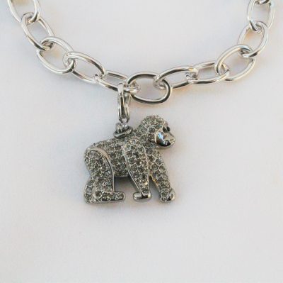 Βραχιόλι GORILLA CHARM κόσμημα Swarovski - Image 2