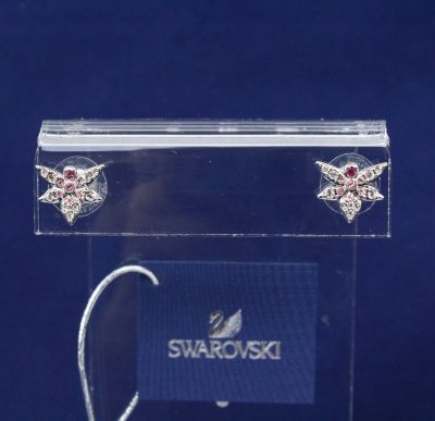 Σκουλαρίκια SCS ORCHID κόσμημα Swarovski - Image 3