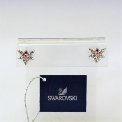 Σκουλαρίκια SCS ORCHID κόσμημα Swarovski